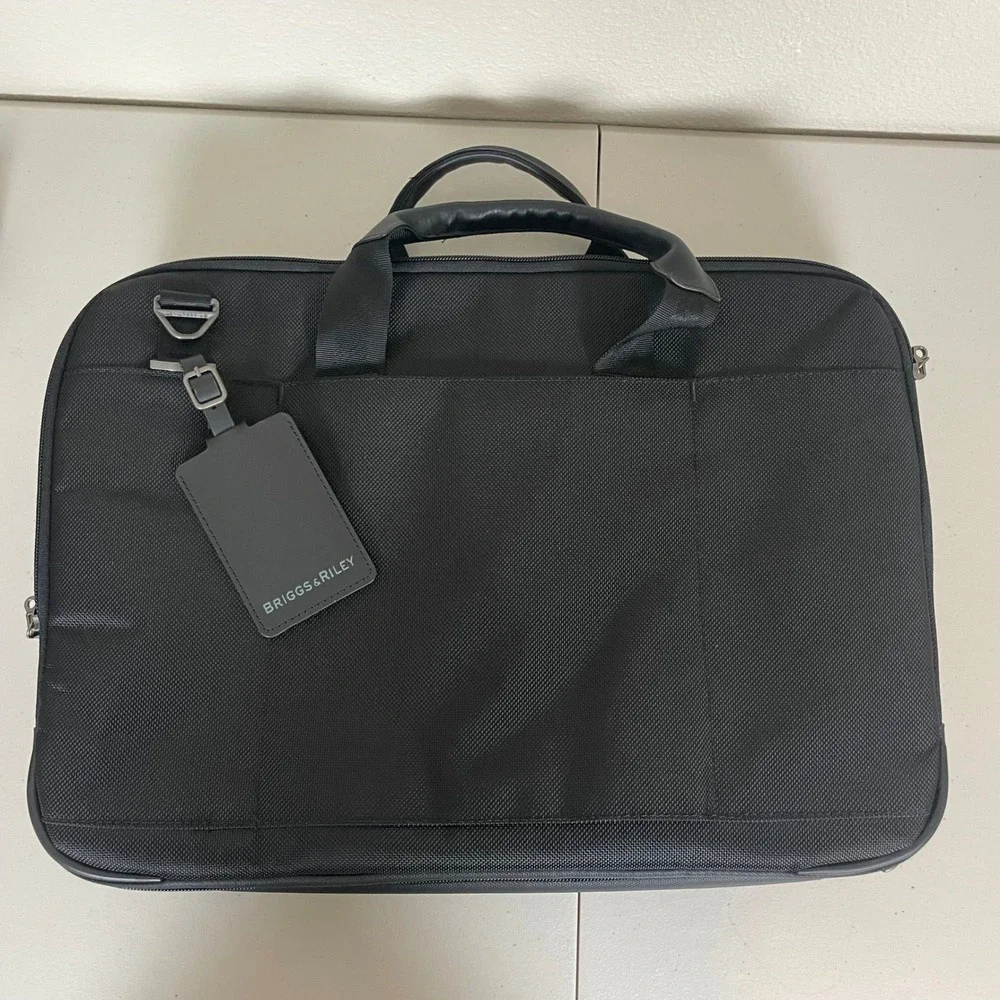 Briggs & Riley KB437X-4 EXPANDABLE Nylon Travel Brief Case